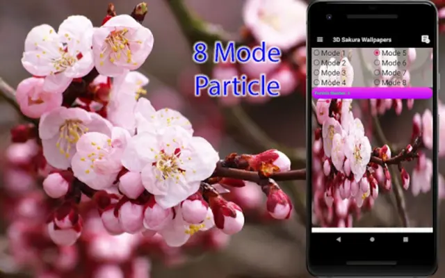 Sakura Live Wallpaper android App screenshot 1