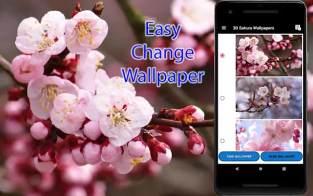 Sakura Live Wallpaper android App screenshot 4